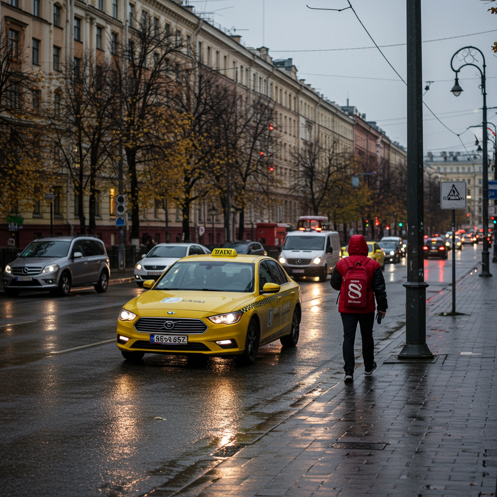 ¿Quién gana más: los taxistas en hora punta o los repartidores bajo la lluvia?