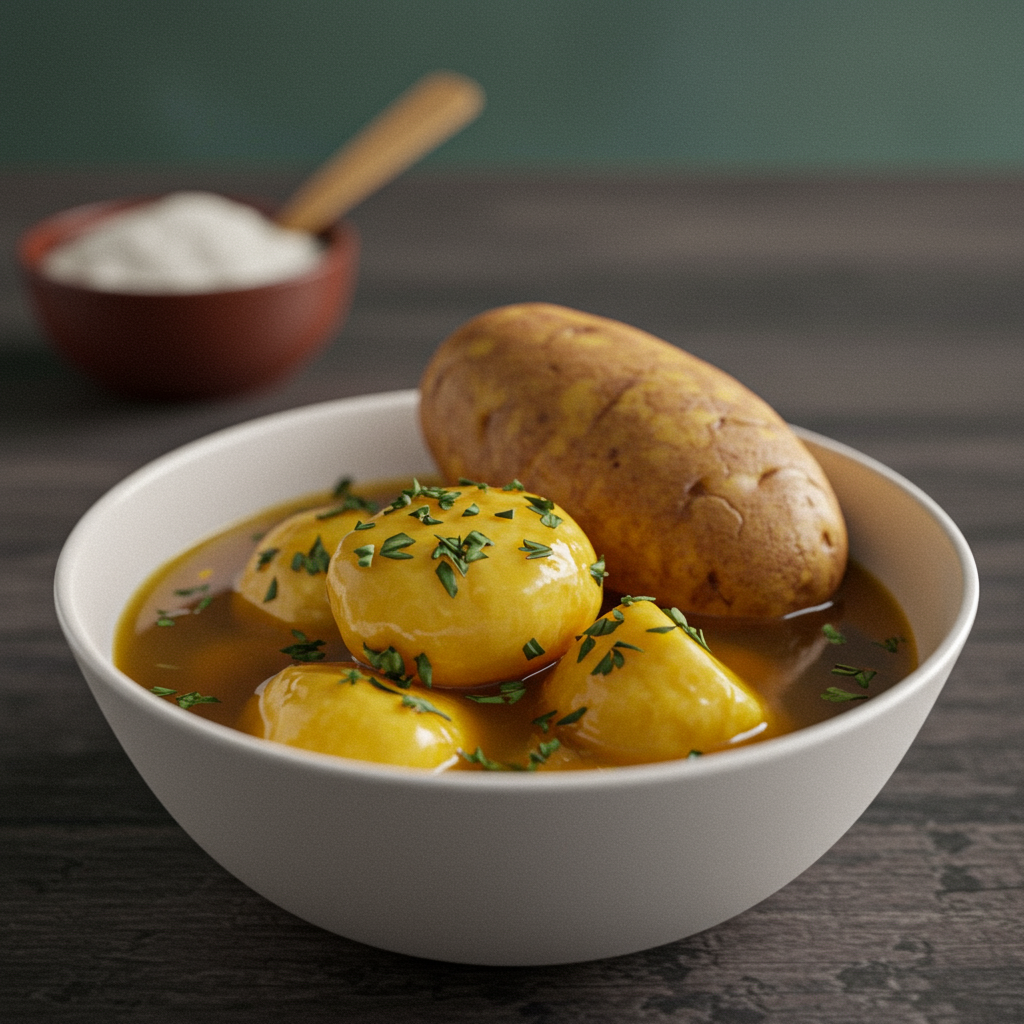 Trucco per la vita: se hai salato troppo la tua zuppa (di patate o di farina in busta).
