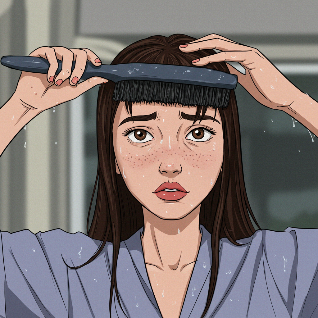 De ce nu poți pieptăna părul ud (de fapt poți, dar cu un pieptene?).