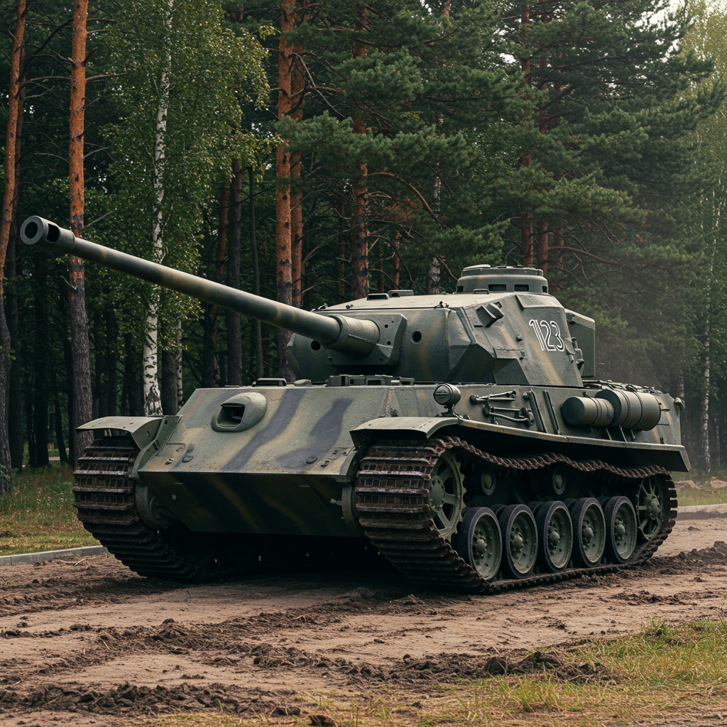 tanks met het zwaarste bovendeel — 2:3