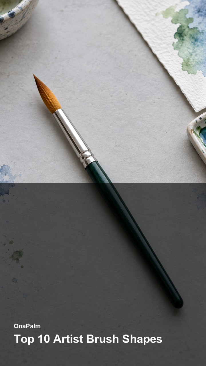 Top 10 Artist Brush Shapes — 2:3
