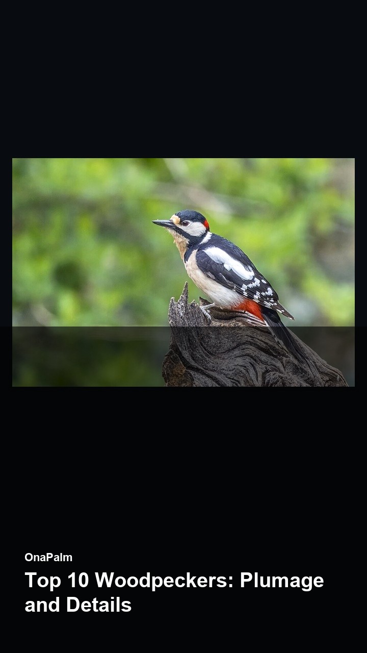 Top 10 Woodpeckers: Plumage and Details — 2:3