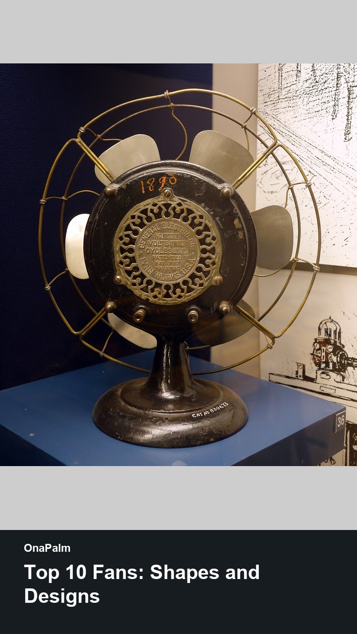 Top 10 Fans: Shapes and Designs