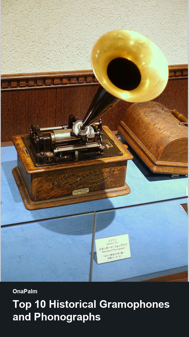 Top 10 Historical Gramophones and Phonographs — 2:3