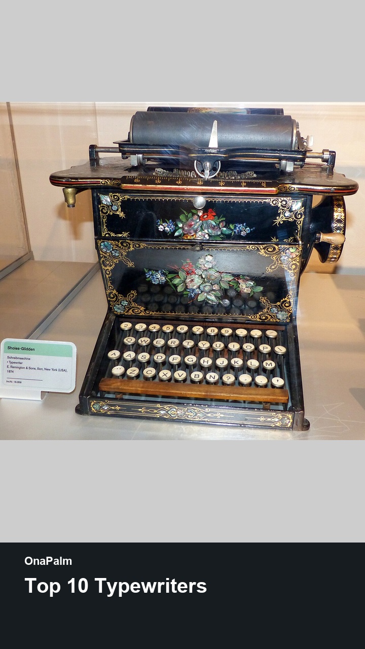 Top 10 Typewriters — 2:3