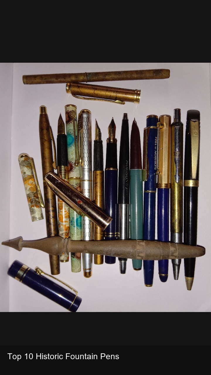 Top 10 Historic Fountain Pens — 2:3