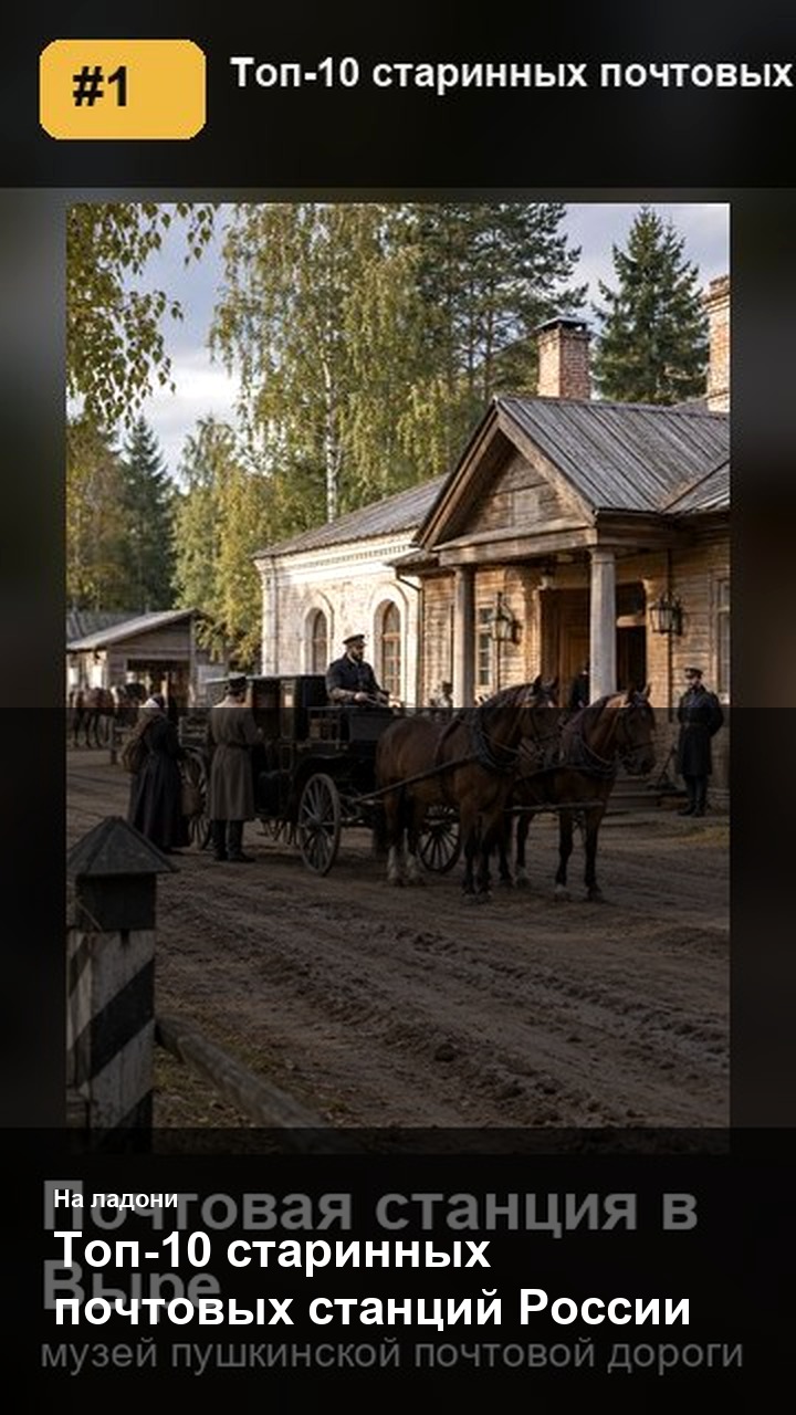 Топ-10 старинных почтовых станций России