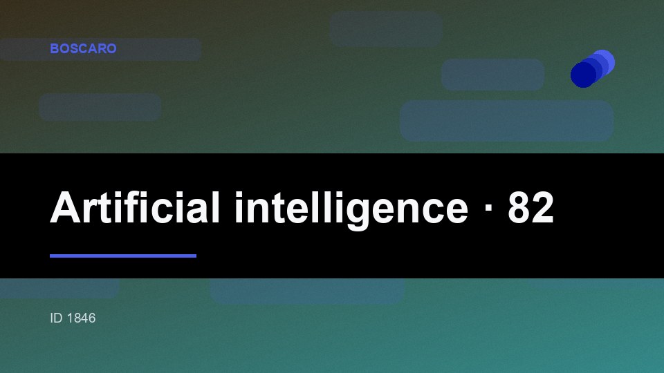 Artificial intelligence